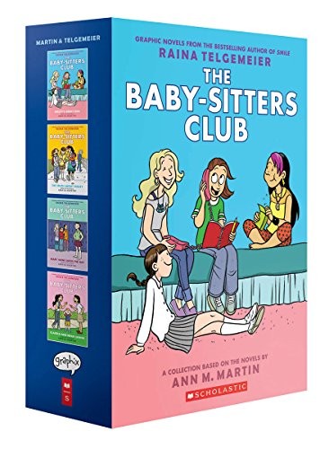 Copertina di The Baby-Sitters Club Graphix #1-4 Box Set