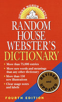 Copertina di Random House Webster's Dictionary