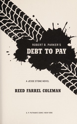 Copertina di Robert B. Parker's debt to pay