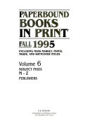 Copertina di Paperbound Books in Print 1995