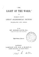 Copertina di The 'Light of the word [sic]' or Holman Hunt's great allegorical picture, translated into words