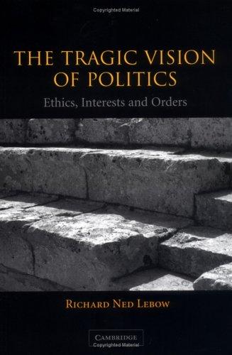 Copertina di Tragic Vision of Politics