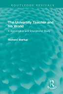 Copertina di The University Teacher and his World