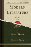 Copertina di Modern Literature, Vol. 3 of 3