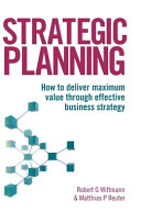Copertina di Strategic Planning