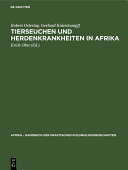 Copertina di Tierseuchen und Herdenkrankheiten in Afrika
