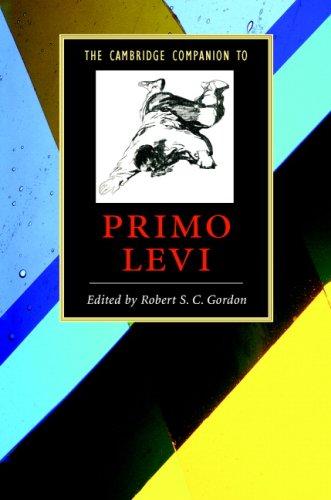 Copertina di Cambridge Companion to Primo Levi