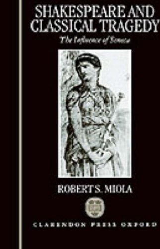 Copertina di Shakespeare and classical tragedy