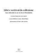Copertina di Libri e scrittori da collezione