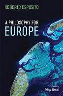 Copertina di A Philosophy for Europe