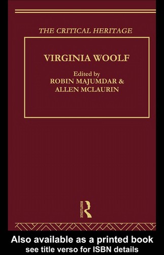 Copertina di Virginia Woolf