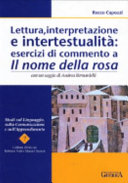 Copertina di Lettura, interpretazione e intertestualità