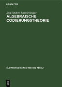 Copertina di Algebraische Codierungstheorie