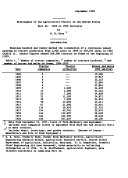 Copertina di Development of the Agricultural Tractor in the United States: Up to 1950 inclusive