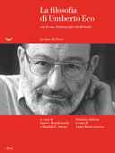 Copertina di La filosofia di Umberto Eco con la sua «Autobiografia intellettuale»
