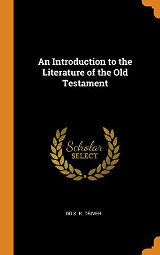 Copertina di An Introduction to the Literature of the Old Testament