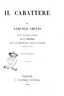 Copertina di Il carattere