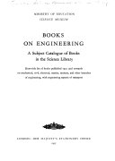 Copertina di Books on Engineering