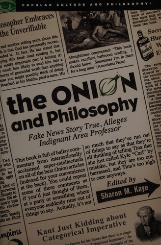 Copertina di The Onion and philosophy