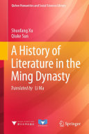 Copertina di A History of Literature in the Ming Dynasty