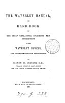 Copertina di The Waverley manual, or handbook of the chief characters [&c.] in the Waverley novels