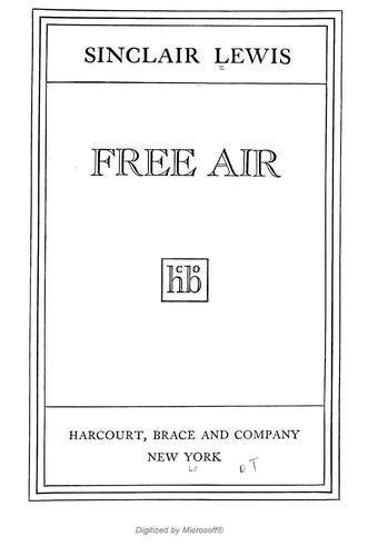 Copertina di Free air