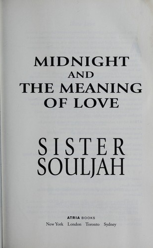 Copertina di Midnight and the meaning of love