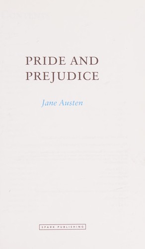 Copertina di Pride and Prejudice
