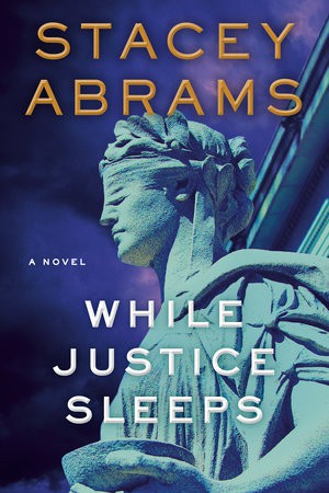 Copertina di While Justice Sleeps