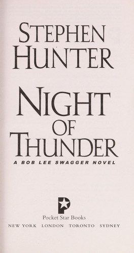 Copertina di Night of thunder