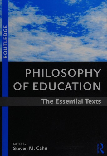 Copertina di Philosophy of education