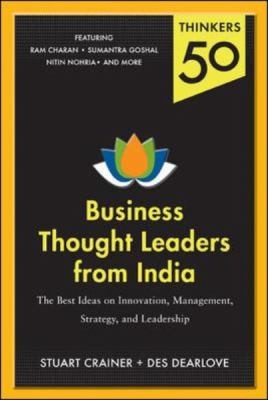 Copertina di Thinkers 50 Business Thought Leaders From India The Best Ideas On Innovation Management Strategy And Leadership
