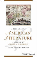 Copertina di A Companion to American Literature