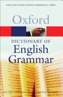 Copertina di The Oxford Dictionary of English Grammar