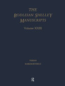 Copertina di A Catalogue and Index of the Shelley Manuscripts in the Bodleian Library and a General Index to the Facsimile Edition of the Bodleian Shelley Manuscripts