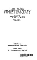 Copertina di The Year's Finest Fantasy