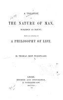Copertina di A Treatise on the Nature of Man, Regarded as Triune