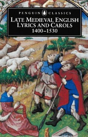 Copertina di Late medieval English lyrics and carols, 1400-1530