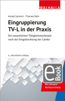 Copertina di Eingruppierung TV-L in der Praxis