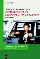 Copertina di Contemporary German Crime Fiction