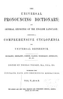 Copertina di The Universal Pronouncing Dictionary, and General Expositor of the English Language