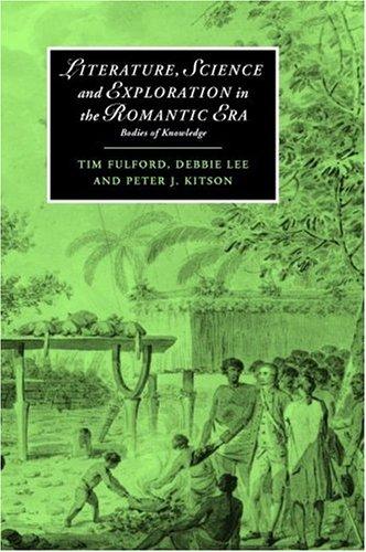 Copertina di Literature, science and exploration in the Romantic era