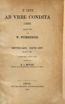 Copertina di Titi Livi Ab urbe condita libri