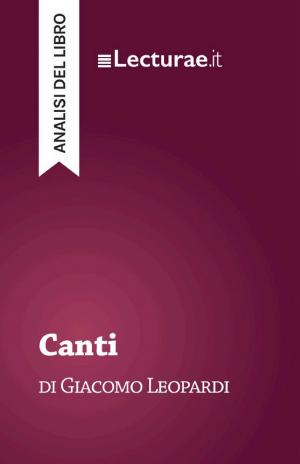 Copertina di Canti - Giacomo Leopardi (analisi del libro)
