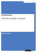 Copertina di The Forms of Apathy in Literature