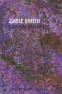 Copertina di Zadie Smith