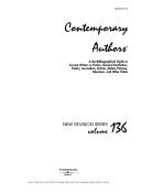 Copertina di Contemporary Authors New Revision Series