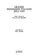 Copertina di Grande dizionario italiano dell'uso: Fm-Man