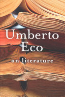 Copertina di On Literature