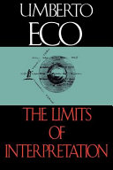 Copertina di The Limits of Interpretation